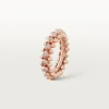Clash De Cartier – Anillo con pavé de diamantes en oro rosa | Cartier EE. UU.