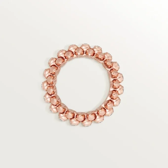 Clash De Cartier – Anillo con pavé de diamantes en oro rosa | Cartier EE. UU.