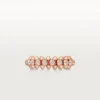 Clash De Cartier – Anillo con pavé de diamantes en oro rosa | Cartier EE. UU.