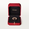 Clash De Cartier – Anillo con pavé de diamantes en oro rosa | Cartier EE. UU.