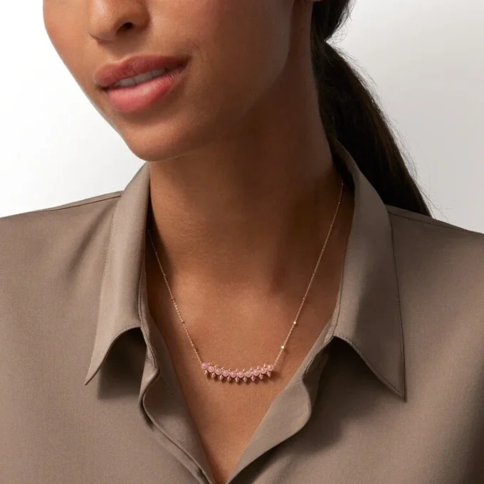 Colgante Clash de Cartier, calcedonia rosa