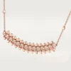 Colgante Clash de Cartier, modelo pequeño, pavé