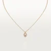 Colgante «Corazones y símbolos» – Oro rosa, diamantes – Cartier