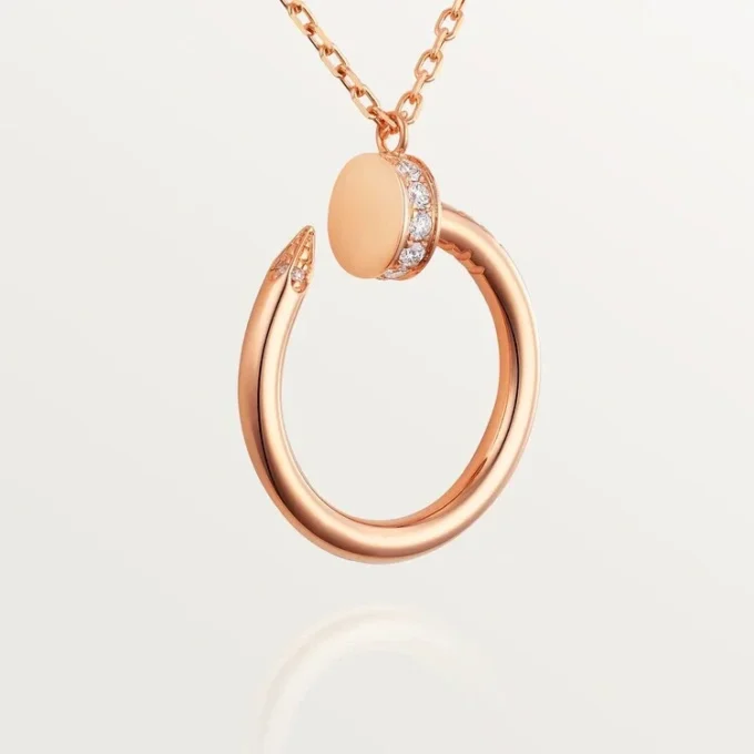 Colgante Juste Un Clou, diamantes