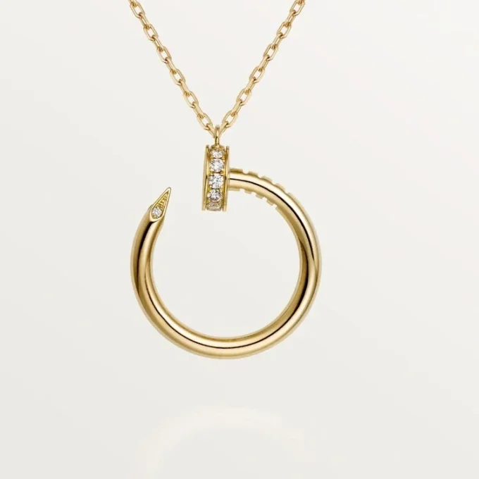 Colgante Juste Un Clou, diamantes