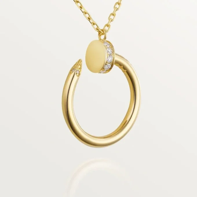 Colgante Juste Un Clou, diamantes