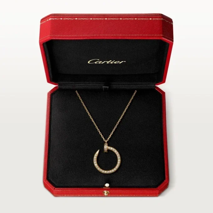 Colgante Juste Un Clou, diamantes