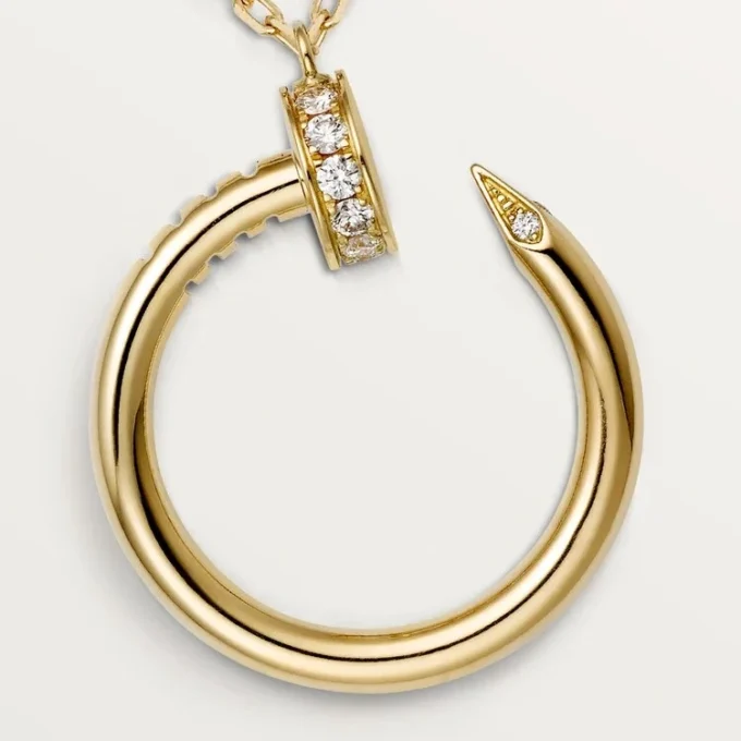 Colgante Juste Un Clou, diamantes