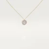 Colgante Trinity, 1 diamante, pavé