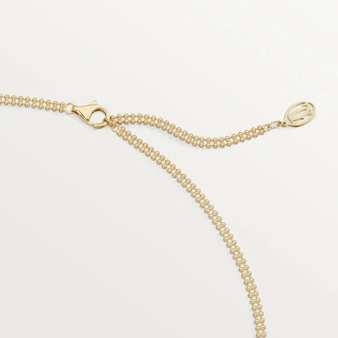 Colgante Trinity, modelo grande, semipavé