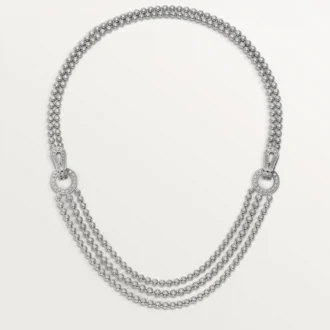 Collar Agrafe, diamantes de talla brillante, pavé