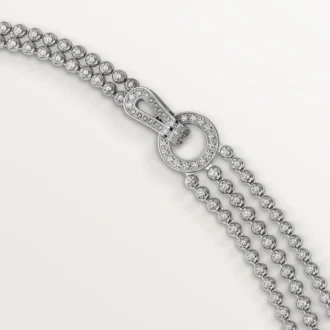 Collar Agrafe, diamantes de talla brillante, pavé