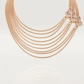 Collar Agrafe, modelo mediano, semipavé