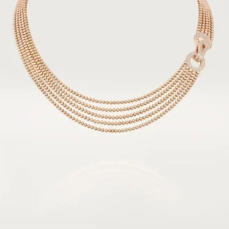 Collar Agrafe, modelo pequeño, semipavé