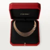 Collar Agrafe, modelo pequeño, semipavé