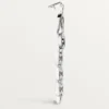 Collar Agrafe – Oro blanco, diamantes – Cartier