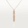 Collar Agrafe – Oro rosa, diamantes – Cartier