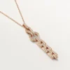 Collar Agrafe – Oro rosa, diamantes – Cartier