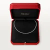 Collar C de Cartier – Oro blanco, diamantes – Cartier
