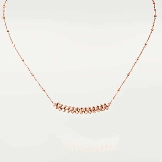 Collar con colgante Clash de Cartier – Oro rosa, pequeño | Cartier EE. UU.