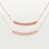 Collar con colgante Clash de Cartier – Oro rosa, pequeño | Cartier EE. UU.