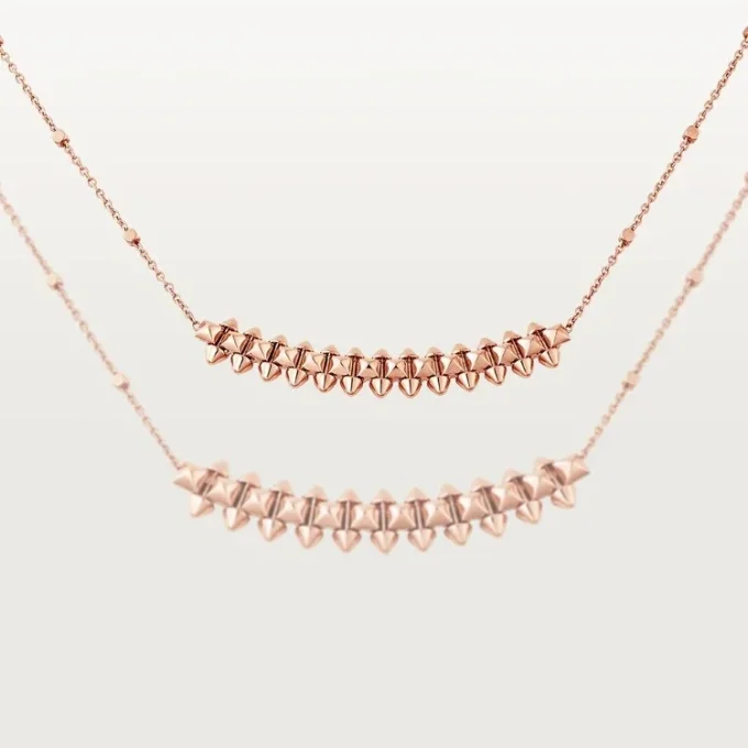 Collar con colgante Clash de Cartier – Oro rosa, pequeño | Cartier EE. UU.