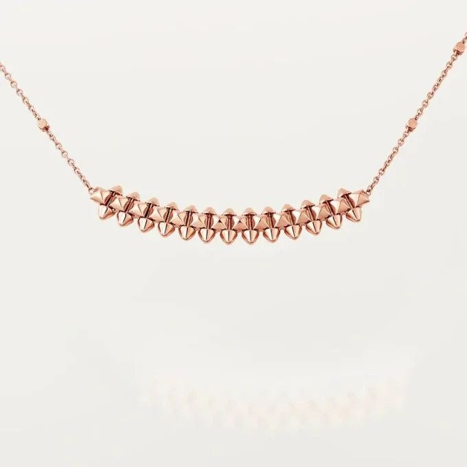 Collar con colgante Clash de Cartier – Oro rosa, pequeño | Cartier EE. UU.