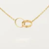 Collar con colgante y cadena Love en oro amarillo | Cartier EE. UU.
