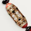 Collar de alta joyería – Oro rosa, coral, ónix, laca negra, diamantes – Cartier