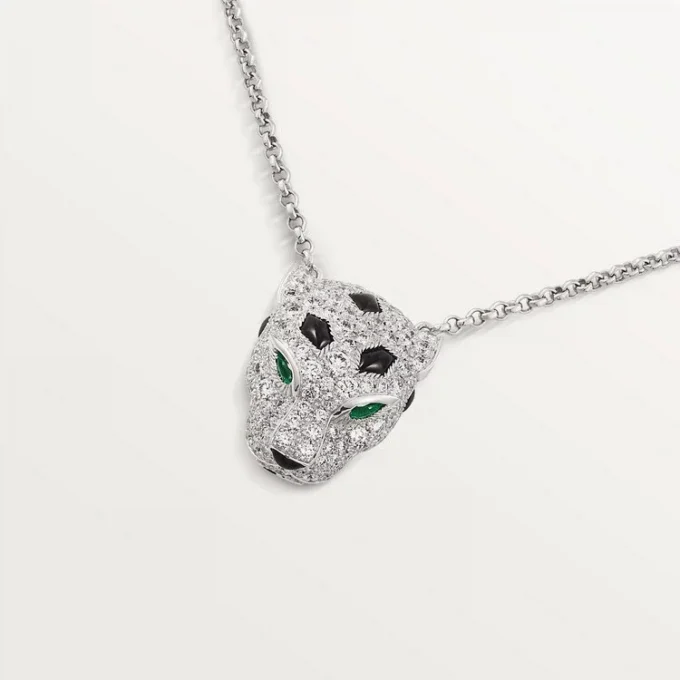 Colgante Panthere De Cartier, con pavé