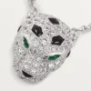 Colgante Panthere De Cartier, con pavé