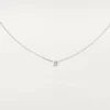 Collar Diamants Legers, Lm – Oro blanco, Diamante – Cartier