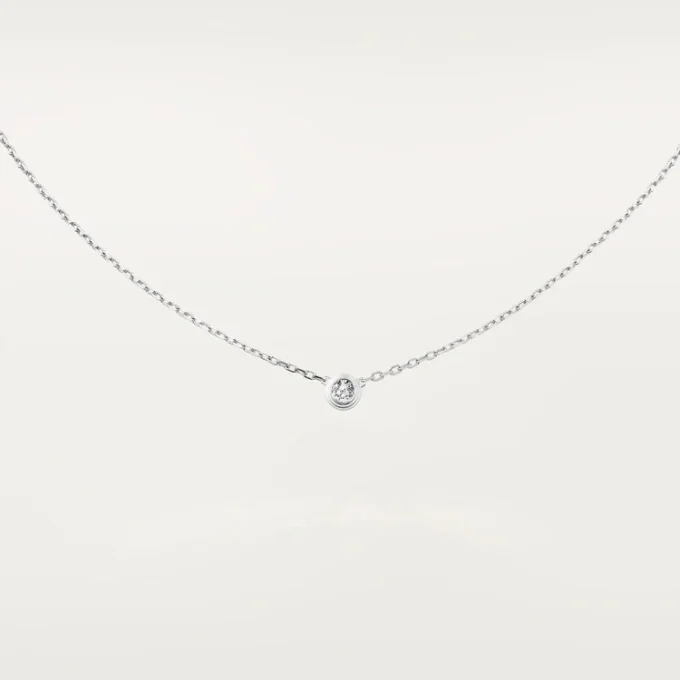 Collar Diamants Legers, Lm – Oro blanco, Diamante – Cartier