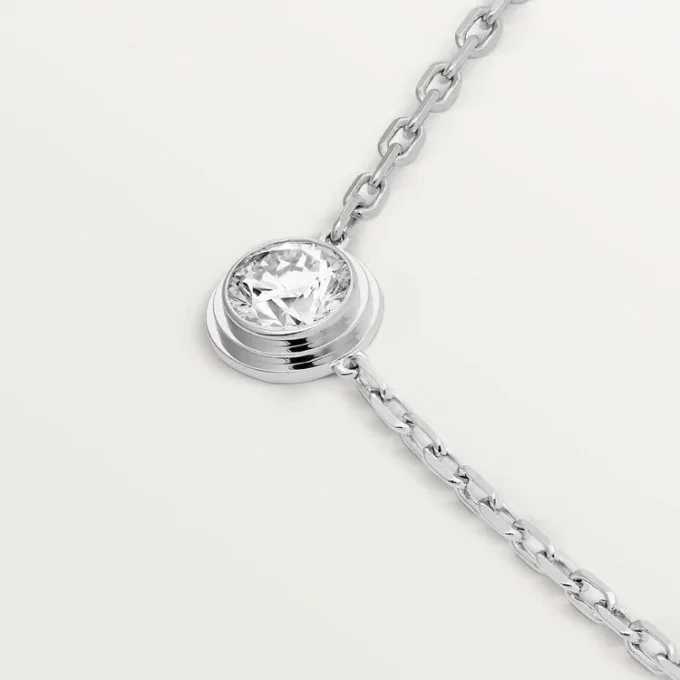 Collar Diamants Legers, Lm – Oro blanco, Diamante – Cartier