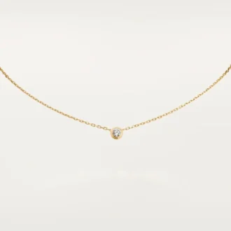 Collar Diamants Légers, Lm – Oro amarillo, diamantes – Cartier