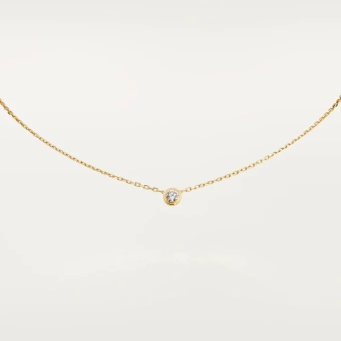 Collar Diamants Légers, Lm – Oro amarillo, diamantes – Cartier