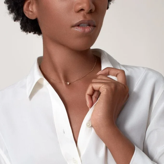 Collar Diamants Légers, Lm – Oro amarillo, diamantes – Cartier