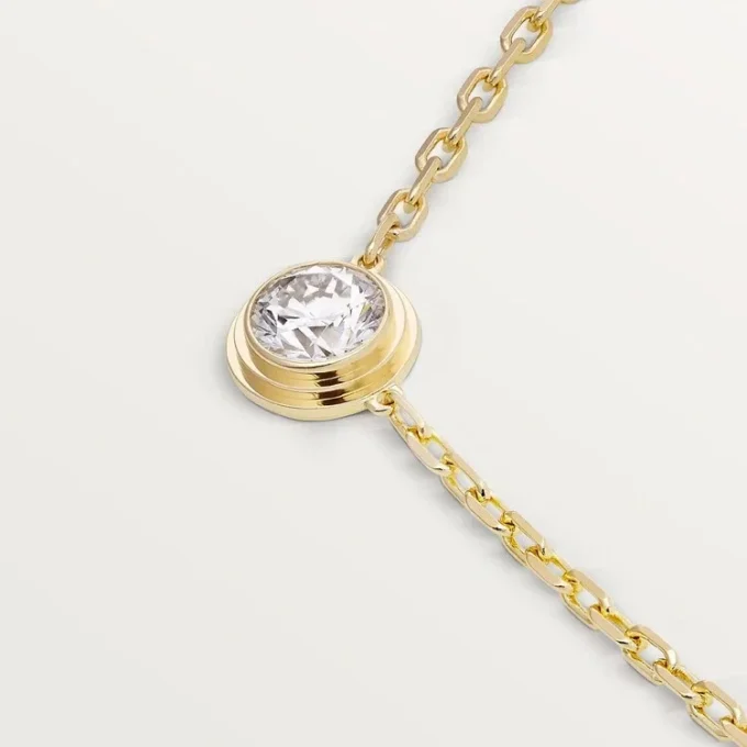 Collar Diamants Légers, Lm – Oro amarillo, diamantes – Cartier