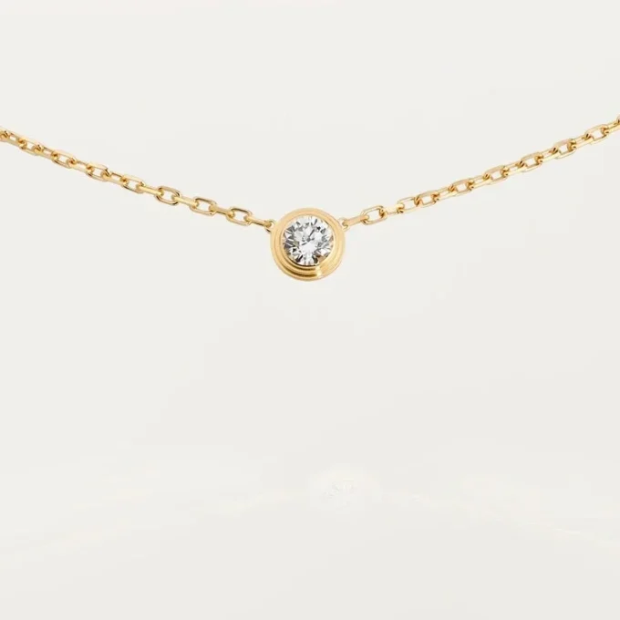 Collar Diamants Légers, Lm – Oro amarillo, diamantes – Cartier