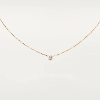 Collar Diamants Légers, Lm – Oro rosa, Diamante – Cartier