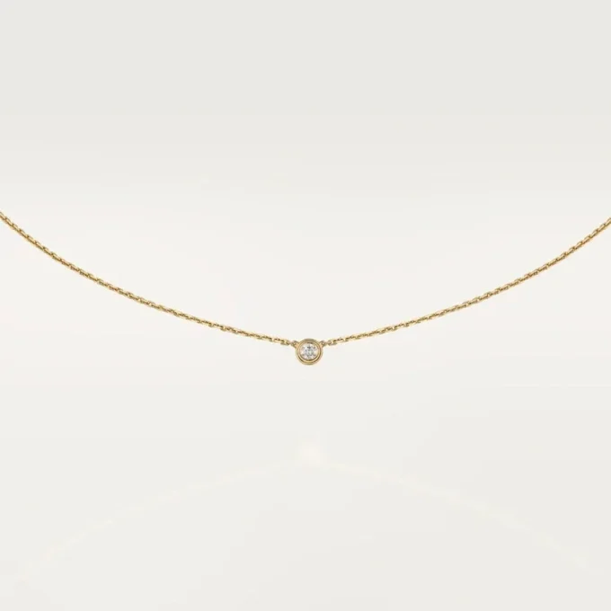 Collar Diamants Légers XS – Oro amarillo, diamantes – Cartier