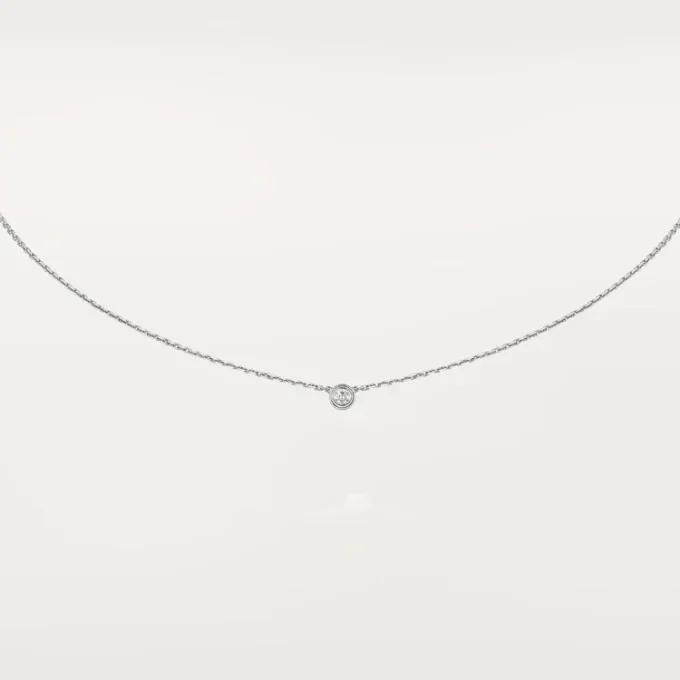 Collar Diamants Légers XS – Oro blanco, diamantes – Cartier