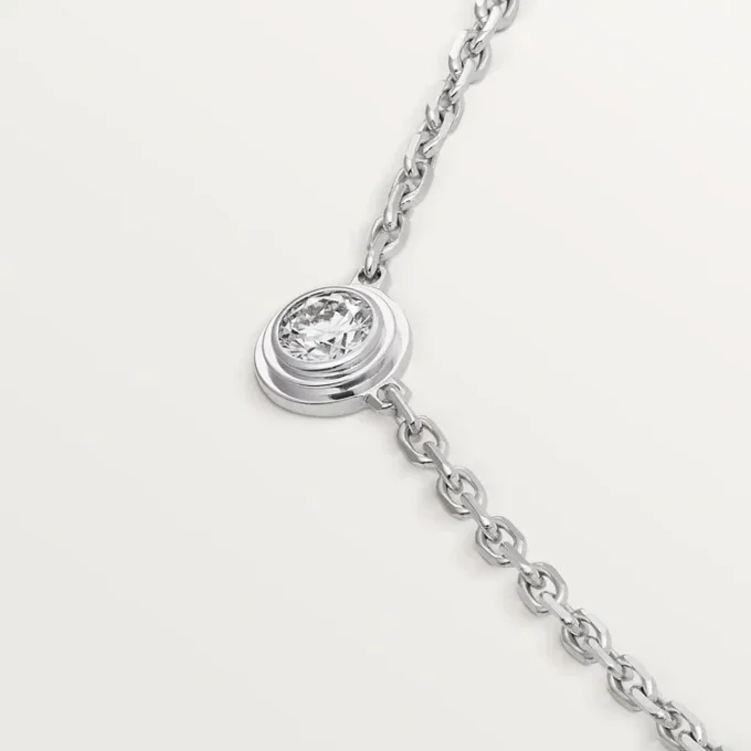 Collar Diamants Légers XS – Oro blanco, diamantes – Cartier