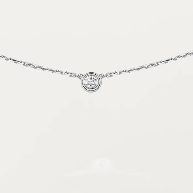 Collar Diamants Légers XS – Oro blanco, diamantes – Cartier