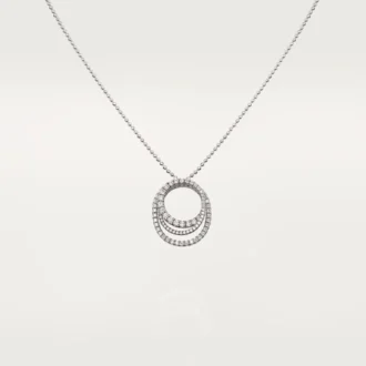 Collar Etincelle De Cartier – Oro blanco, diamantes – Cartier