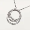 Collar Etincelle De Cartier – Oro blanco, diamantes – Cartier
