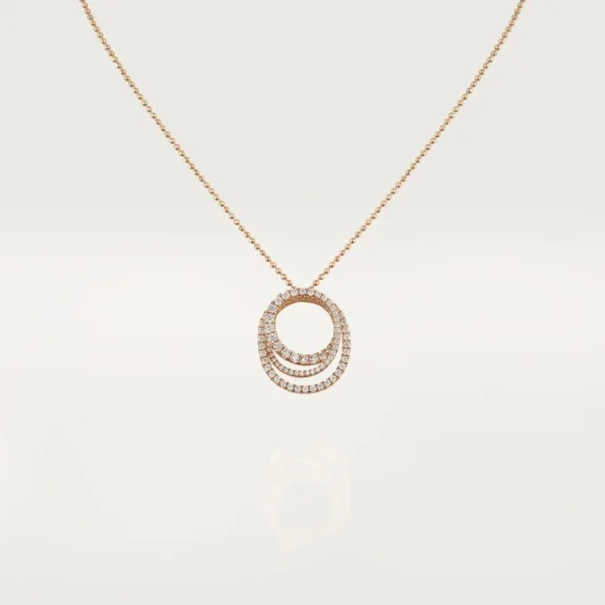 Collar Etincelle De Cartier – Oro rosa, diamantes – Cartier