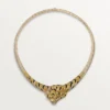 Collar Faune Et Flore De Cartier, diamantes amarillos, naranjas y marrones, pavé