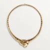 Collar Faune Et Flore De Cartier, diamantes amarillos, naranjas y marrones, pavé