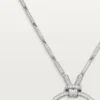 Collar Faune Et Flore De Cartier, gotas de esmeralda, pavé